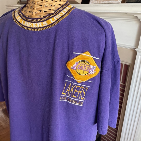 Rare Vintage Los Angeles Lakers tshirt XL? - Picture 2 of 10